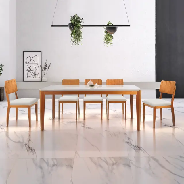 Premium + Master: Sala de jantar Premium com cadeiras Master